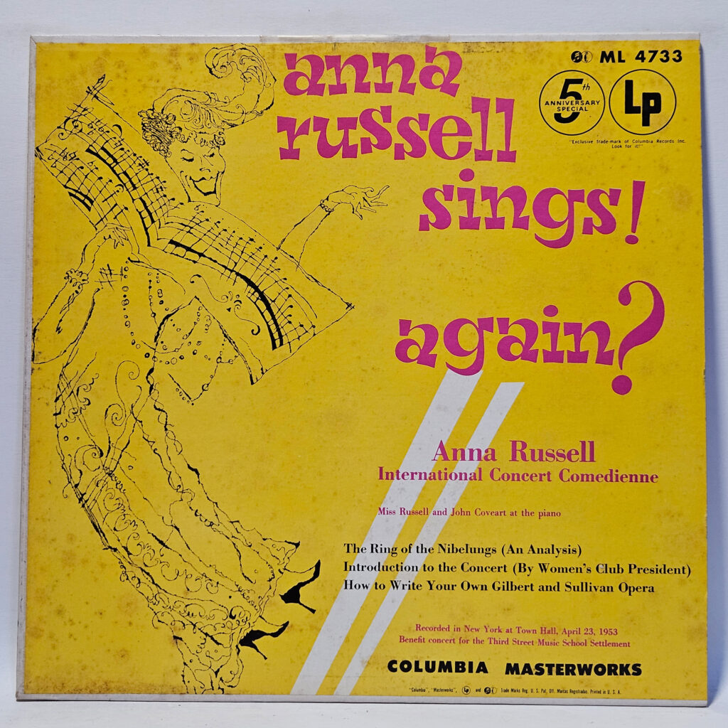 Anna Russell Anna Russell Sings! Again? 147055801541