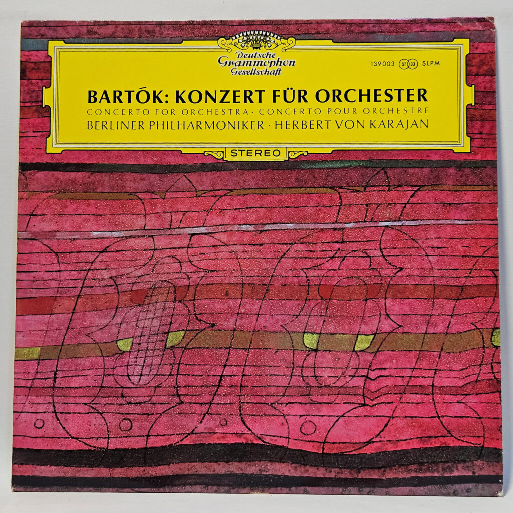 Béla Bartók Concerto For Orchestra 147030916931