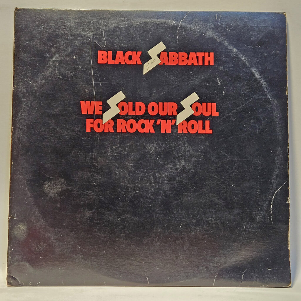 Black Sabbath We Sold Our Soul For Rock 'N' Roll 147012209837