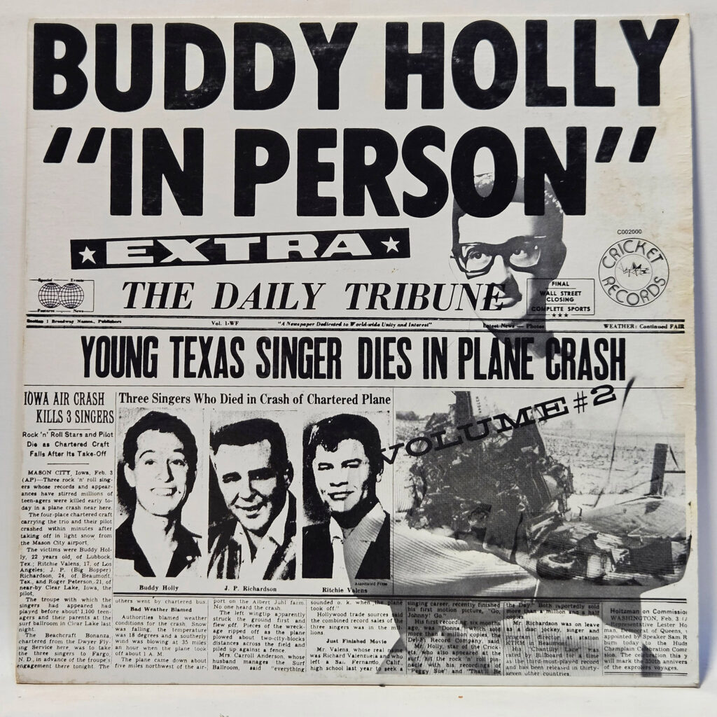 Buddy Holly In Person: Volume #2 147025878588