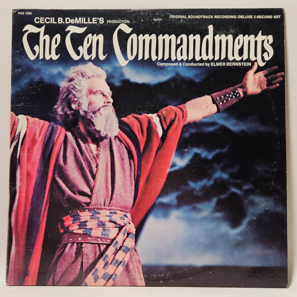 Elmer Bernstein Music From The Sound Track Of Cecil B. DeMille's "The Ten Command 147039950103