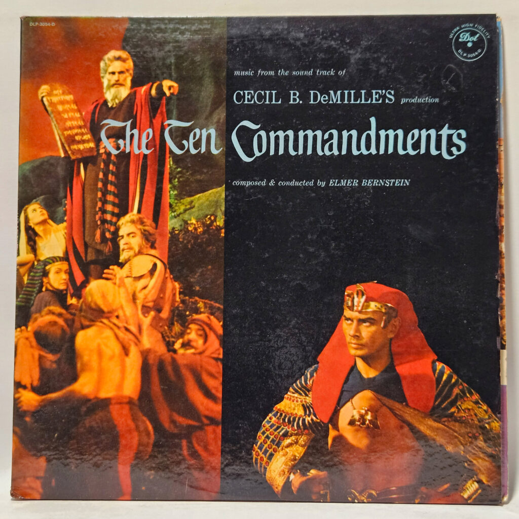 Elmer Bernstein Music From The Sound Track Of Cecil B. DeMille's "The Ten Command 147039950212