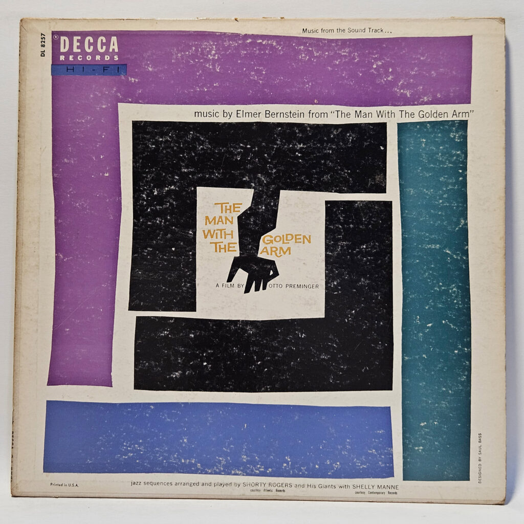 Elmer Bernstein The Man With The Golden Arm (Soundtrack) 147043970204