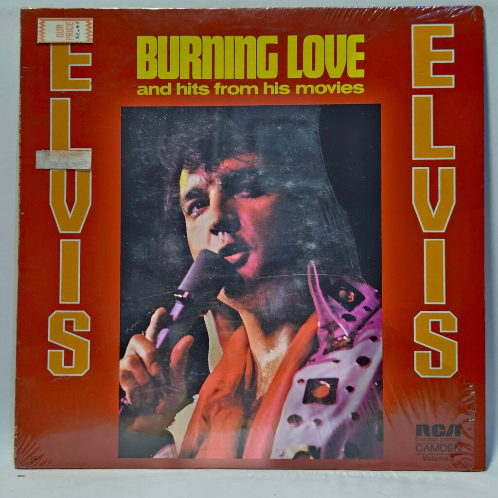 Elvis Presley Burning Love And Hits From His Movies Vol. 2 147034105537