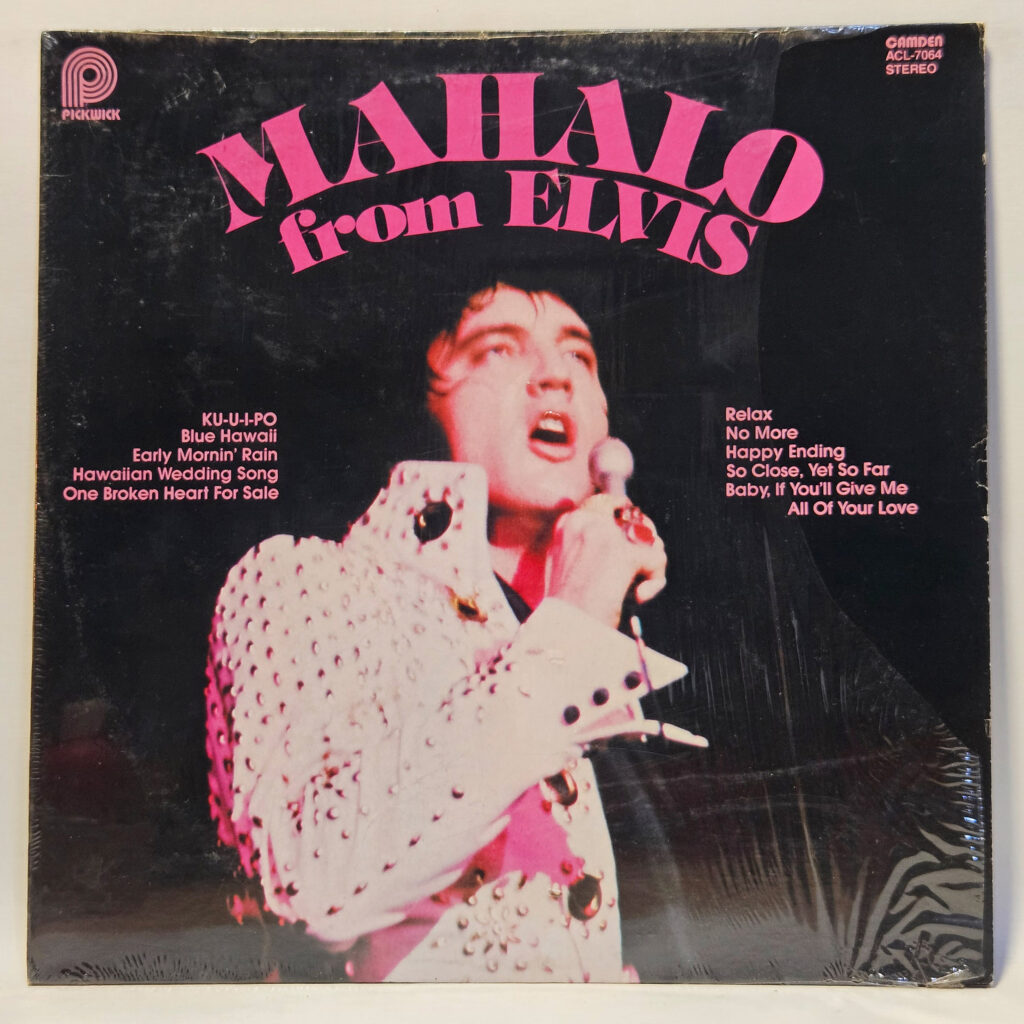 Elvis Presley Mahalo From Elvis 147041952153