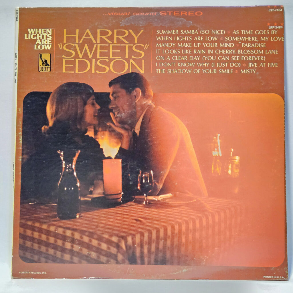 Harry Edison When Lights Are Low 147025880236
