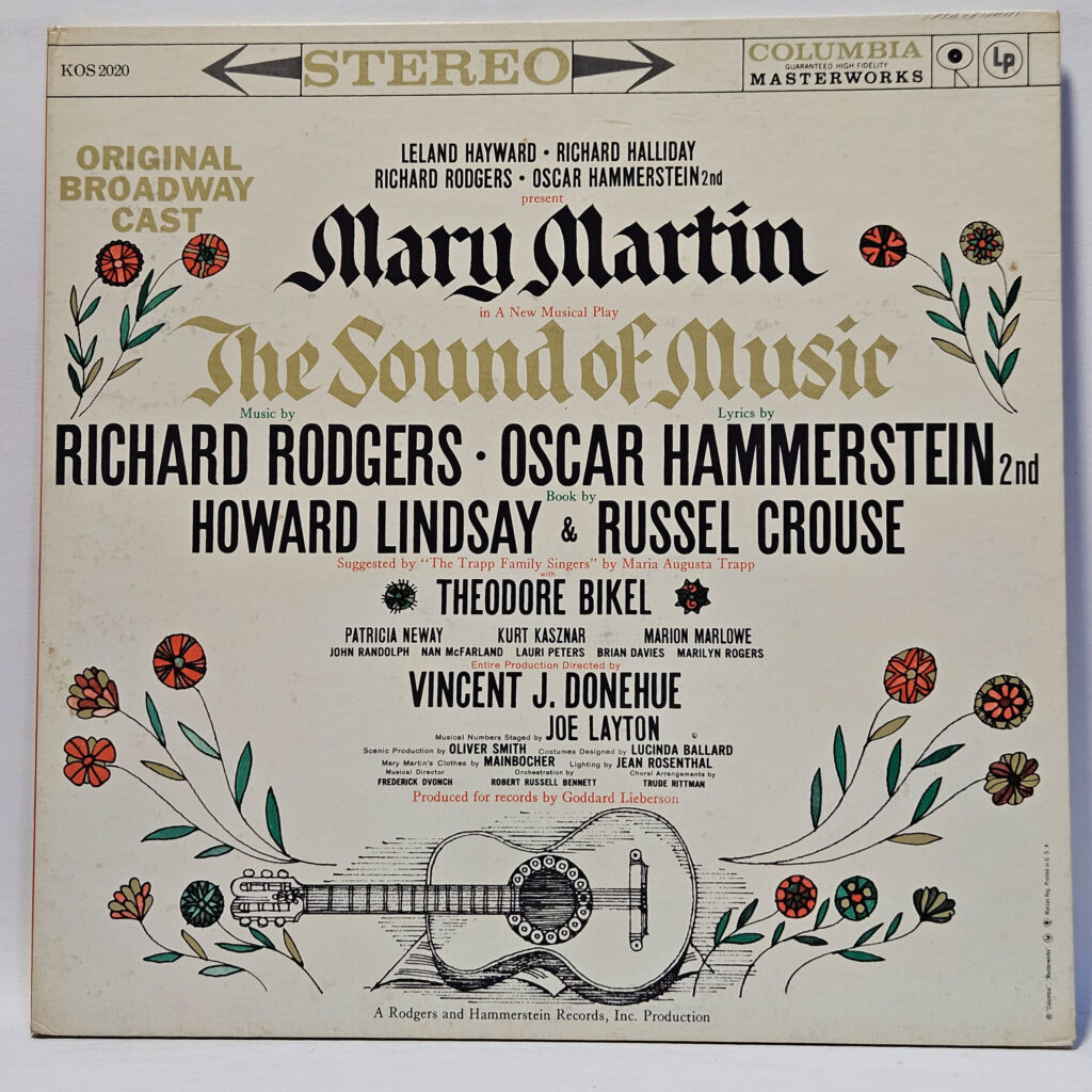 Leland Hayward The Sound Of Music (Original Broadway Cast) 147037649626