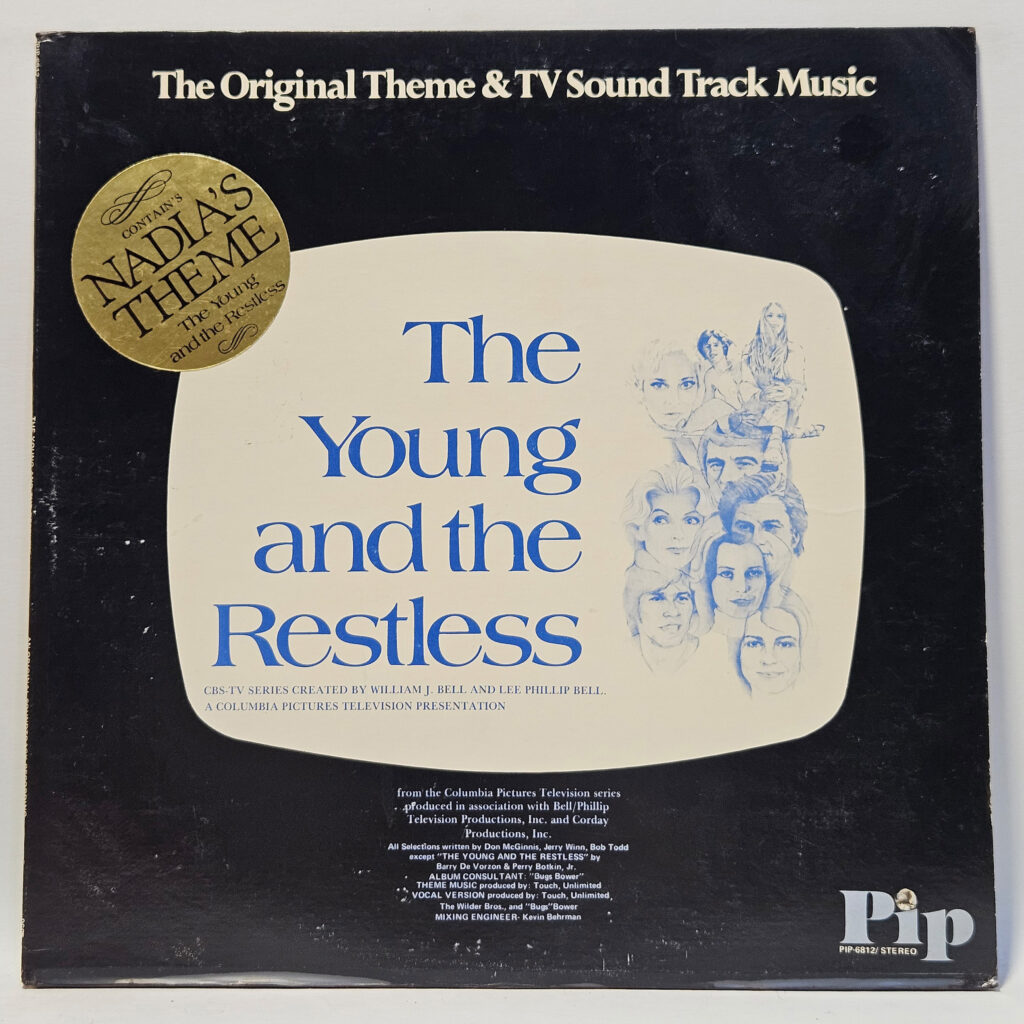 Touch, Ltd. The Young And The Restless (The Original Theme & TV Sound Track M 147046457802