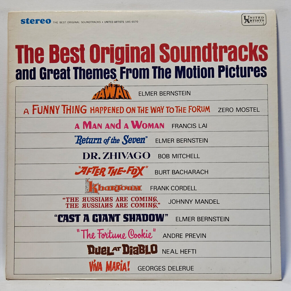 Various The Best Original Soundtracks And Great Themes From The Motion Pi 147046457343