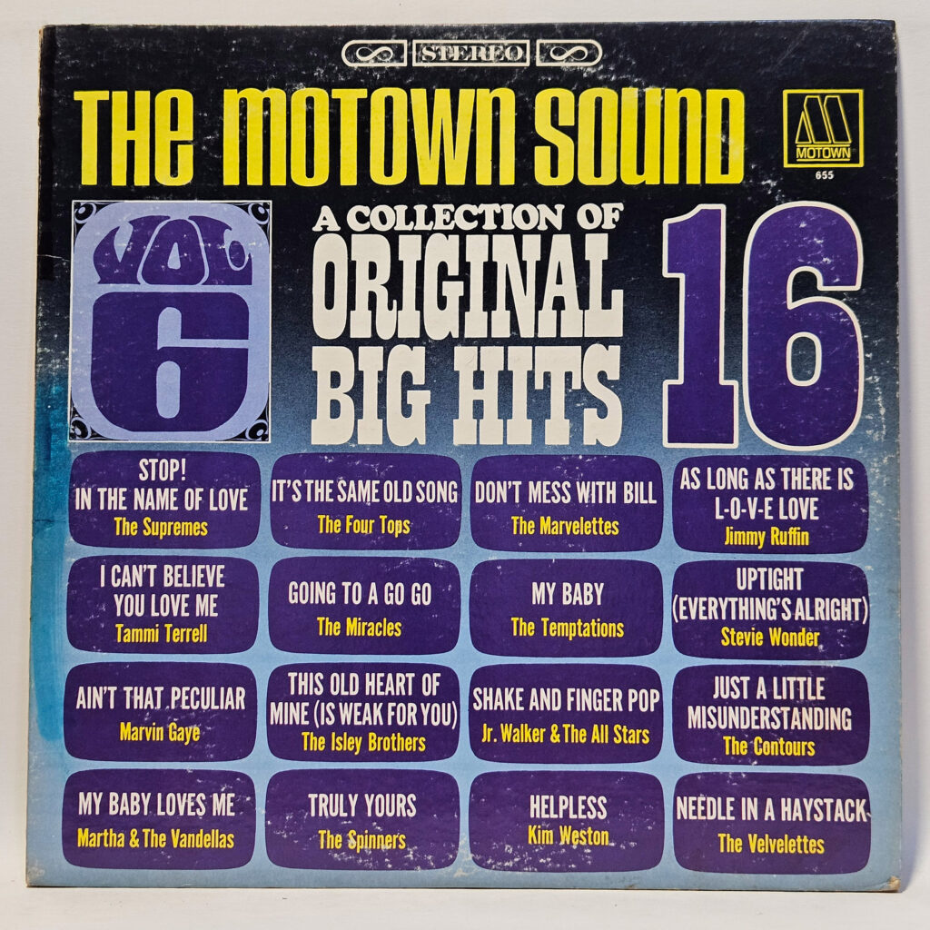 Various The Motown Sound: A Collection Of 16 Original Big Hits Vol. 6 147029200607