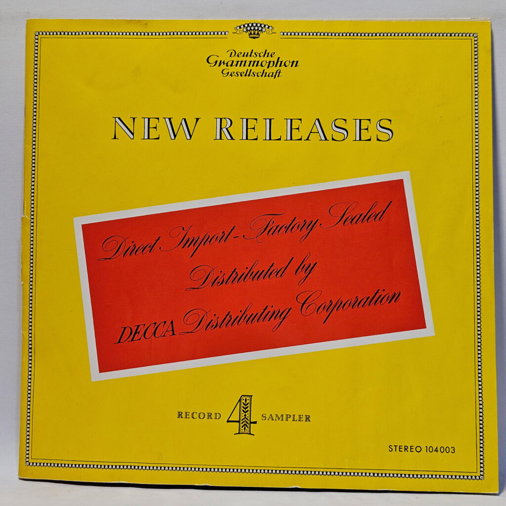 Various New Releases (Record Sampler 4) 147030918694