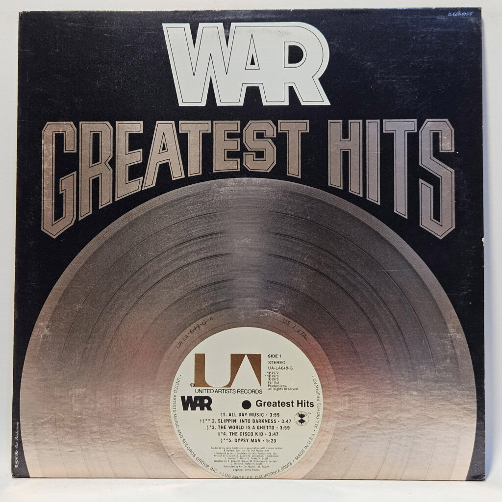 War Greatest Hits 147029200035