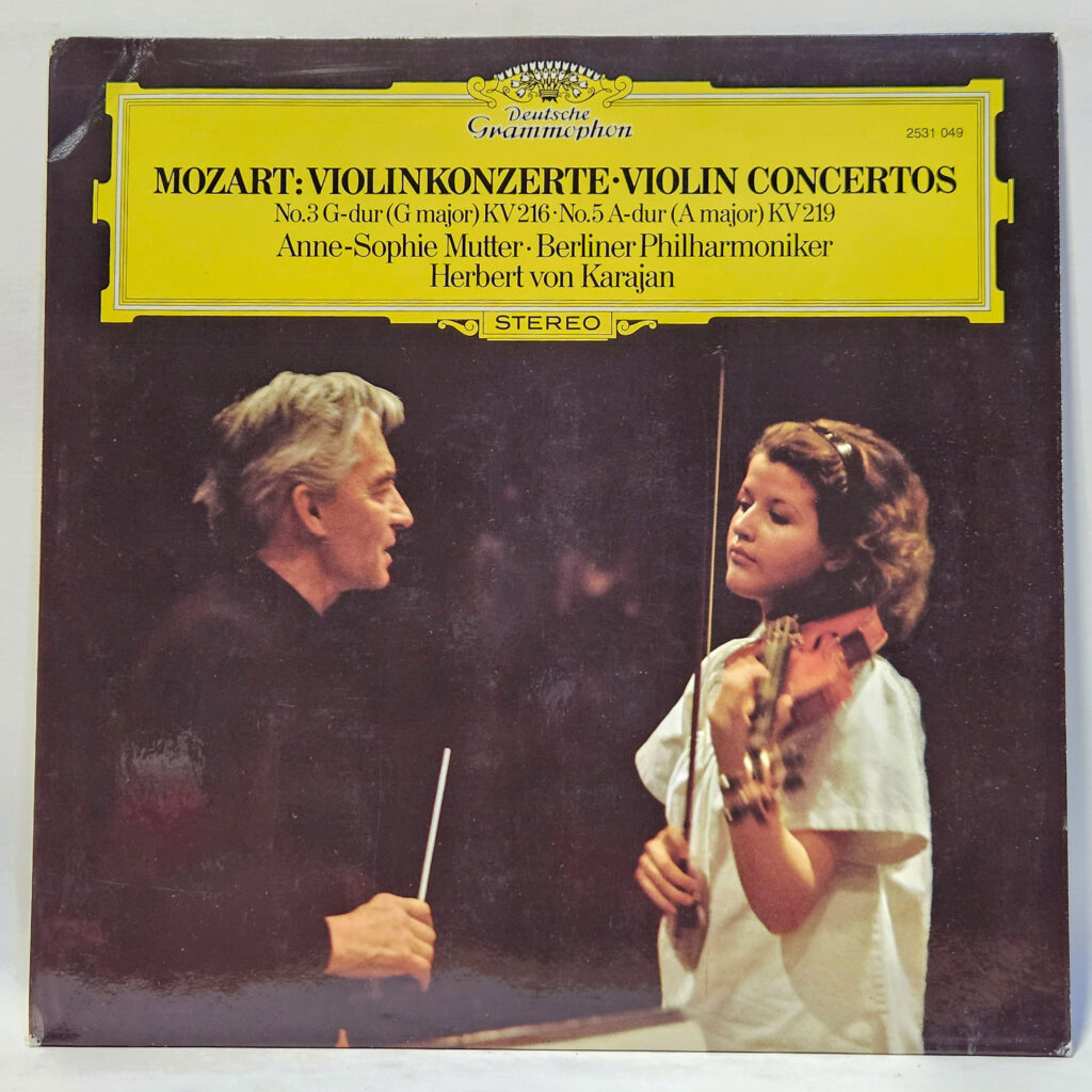 Wolfgang Amadeus Mozart Violinkonzerte = Violin Concertos (No.3 G-dur (G Major) KV 216 • 147030917108