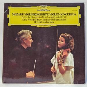 Wolfgang Amadeus Mozart Violinkonzerte = Violin Concertos (No.3 G-dur (G Major) KV 216 • 147030917108