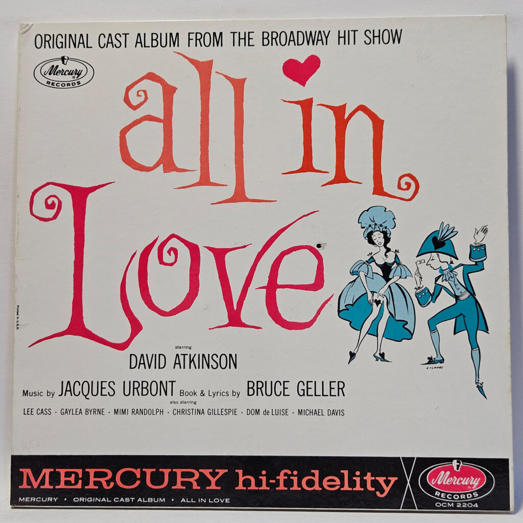 Jack Urbont All In Love 147055801757