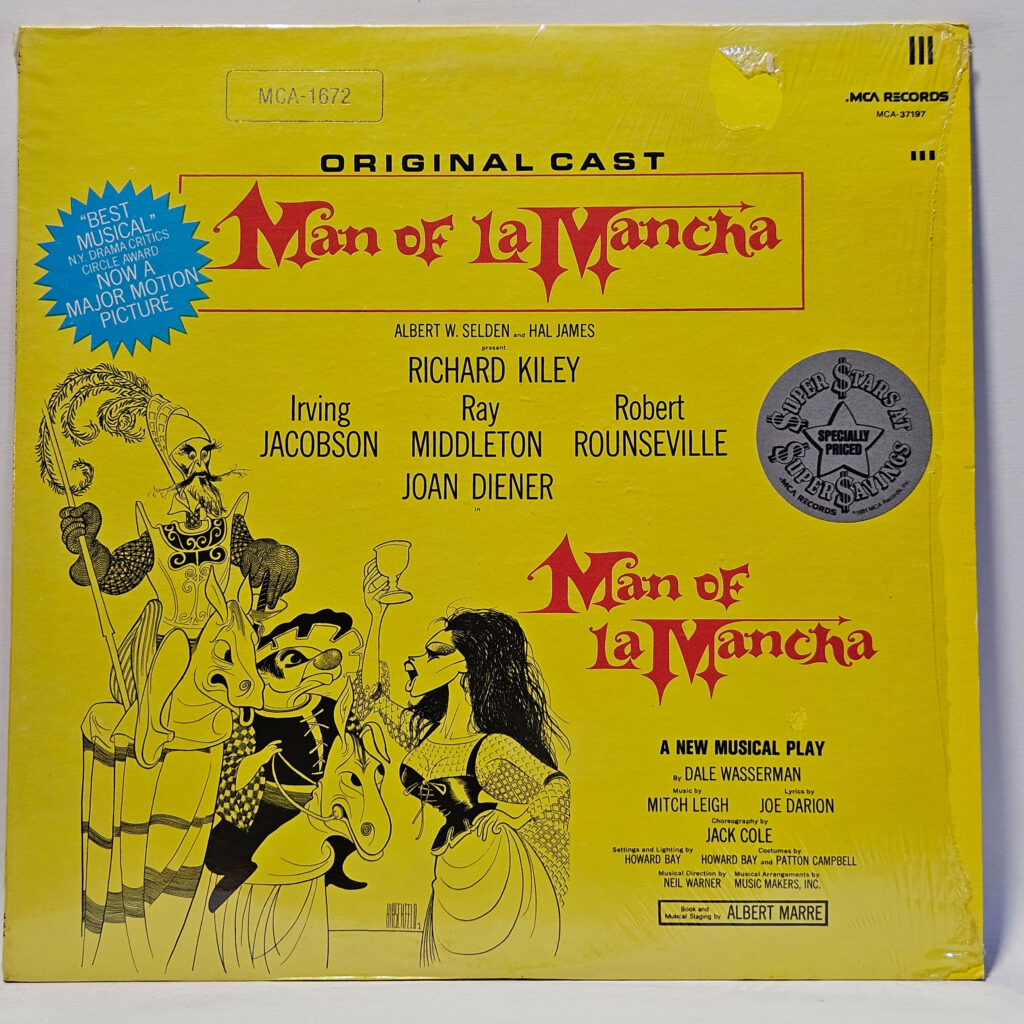 "Man Of La Mancha" Original Broadway Cast Man Of La Mancha 147097659464