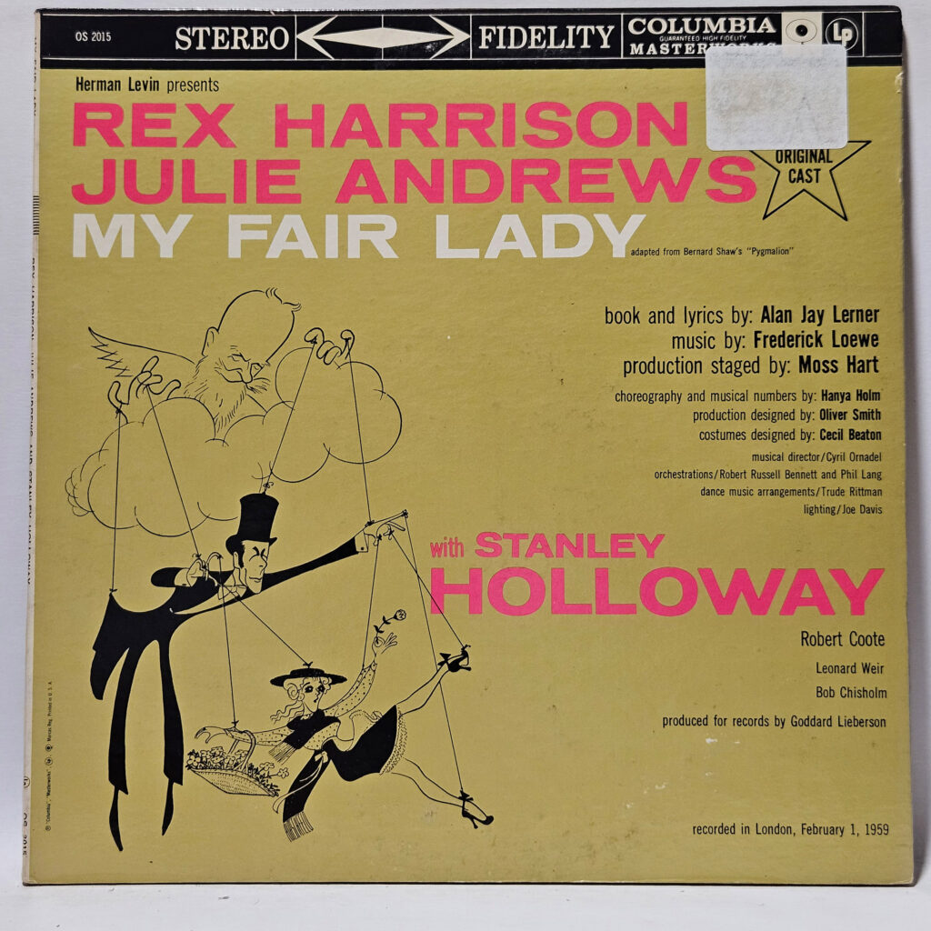 "My Fair Lady" Original London Cast My Fair Lady 147073985062