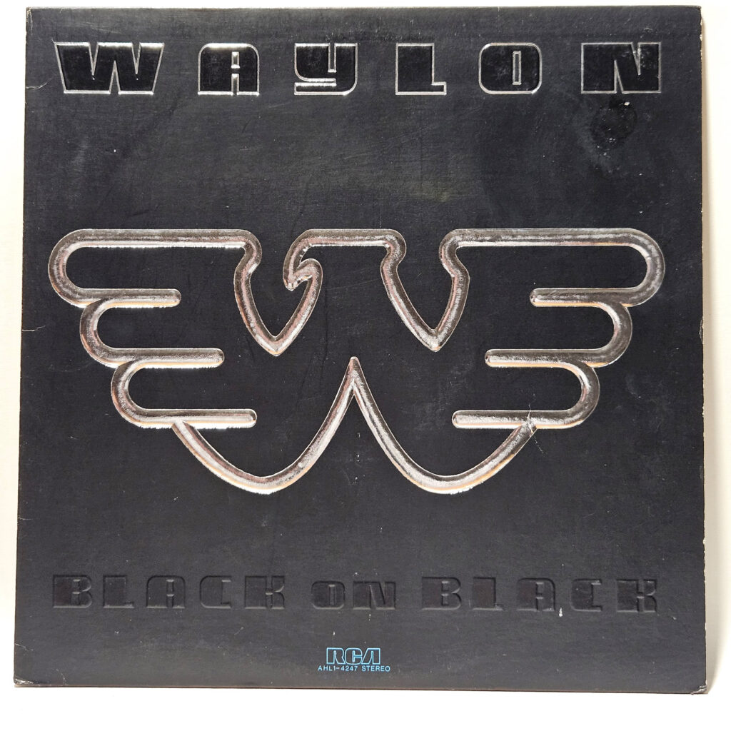 Waylon Jennings Black On Black 147063527241