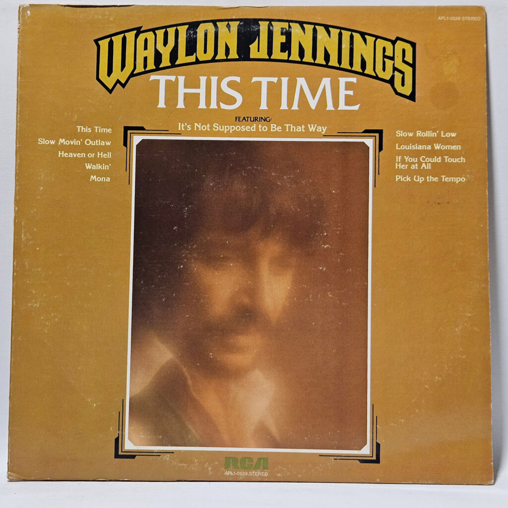 Waylon Jennings This Time 147063527959