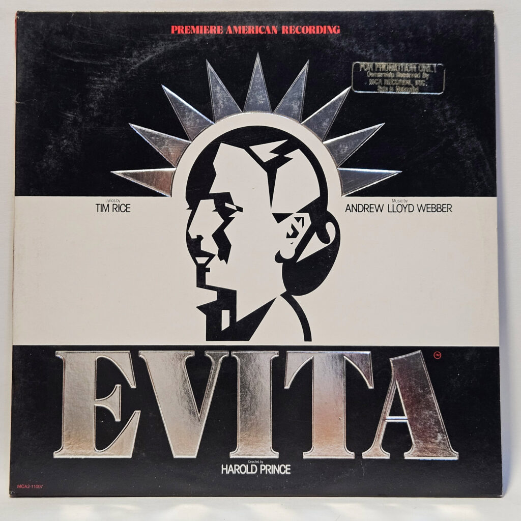 Andrew Lloyd Webber Evita: Premiere American Recording 147157506295