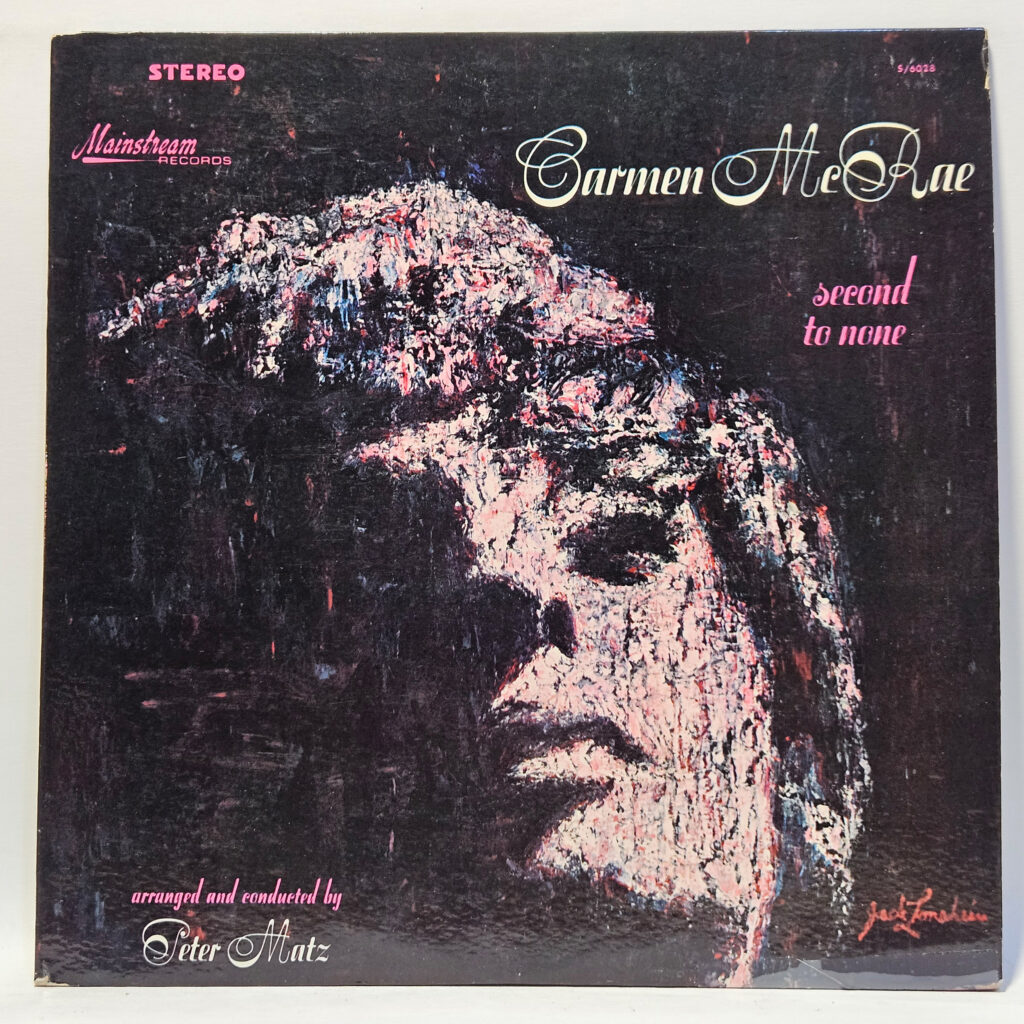 Carmen McRae Second To None 147137487557