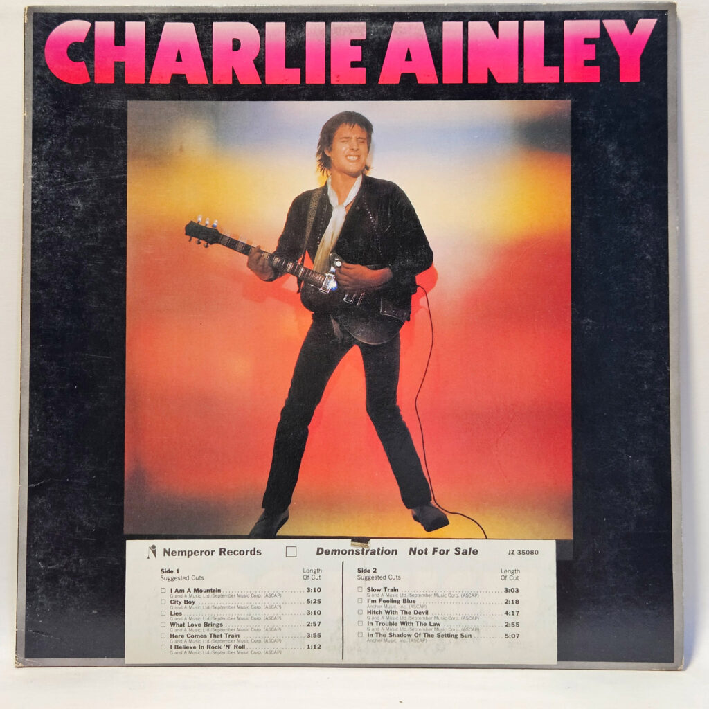 Charlie Ainley Too Much Is Not Enough 147094984400
