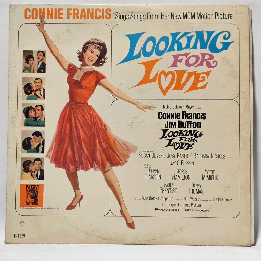 Connie Francis Sings Songs From Her New MGM Motion Picture "Looking For Love" 147076083806