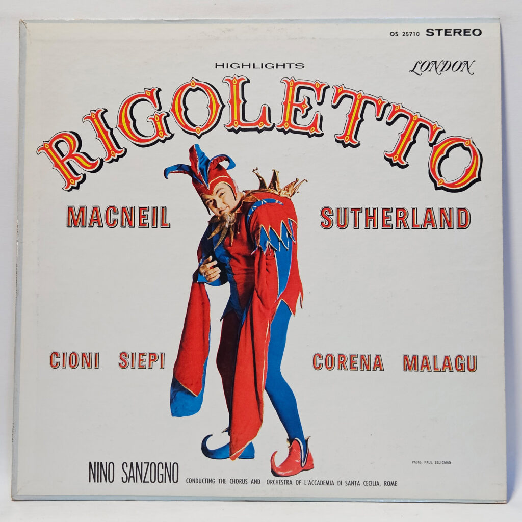 Cornell MacNeil Highlights Rigoletto 147137486960
