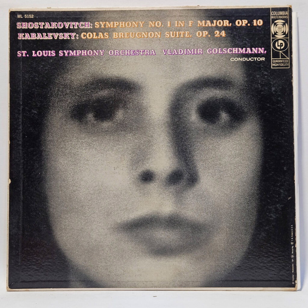 Dmitri Shostakovich Symphony No. 1 In F Major, Op. 10 / Colas Breugnon Suite, Op. 24 147077413097