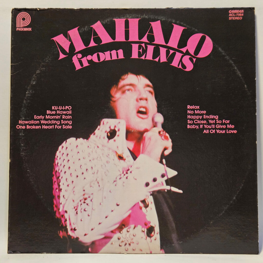 Elvis Presley Mahalo From Elvis 147050202340