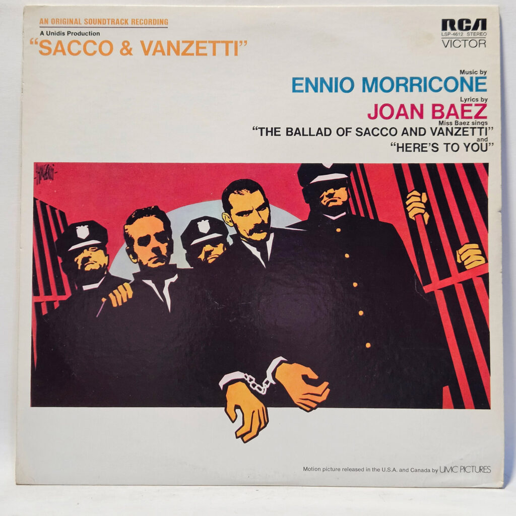 Ennio Morricone Sacco & Vanzetti (An Original Soundtrack Recording) 147132319682