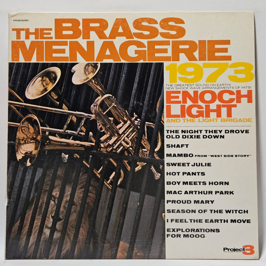 Enoch Light And The Light Brigade The Brass Menagerie 1973 147091228608