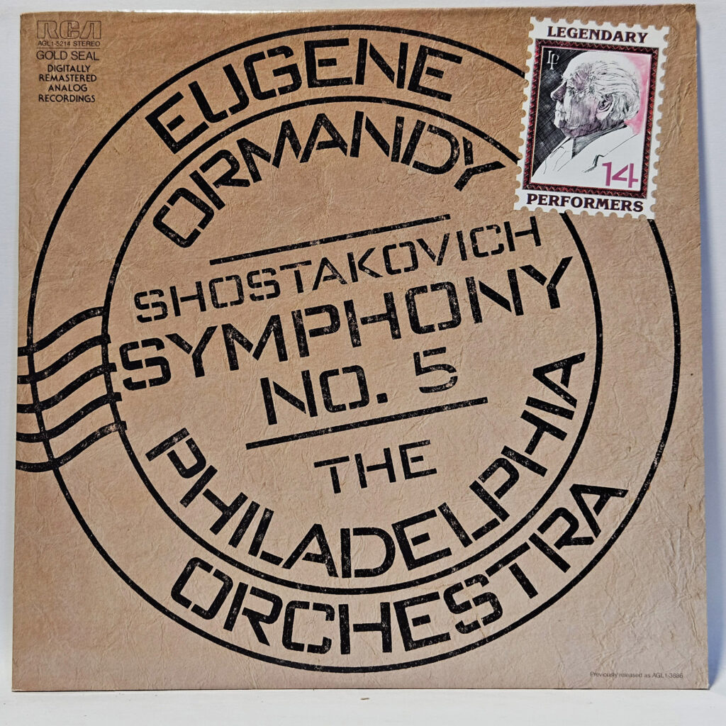 Eugene Ormandy Symphony No. 5 147077413321