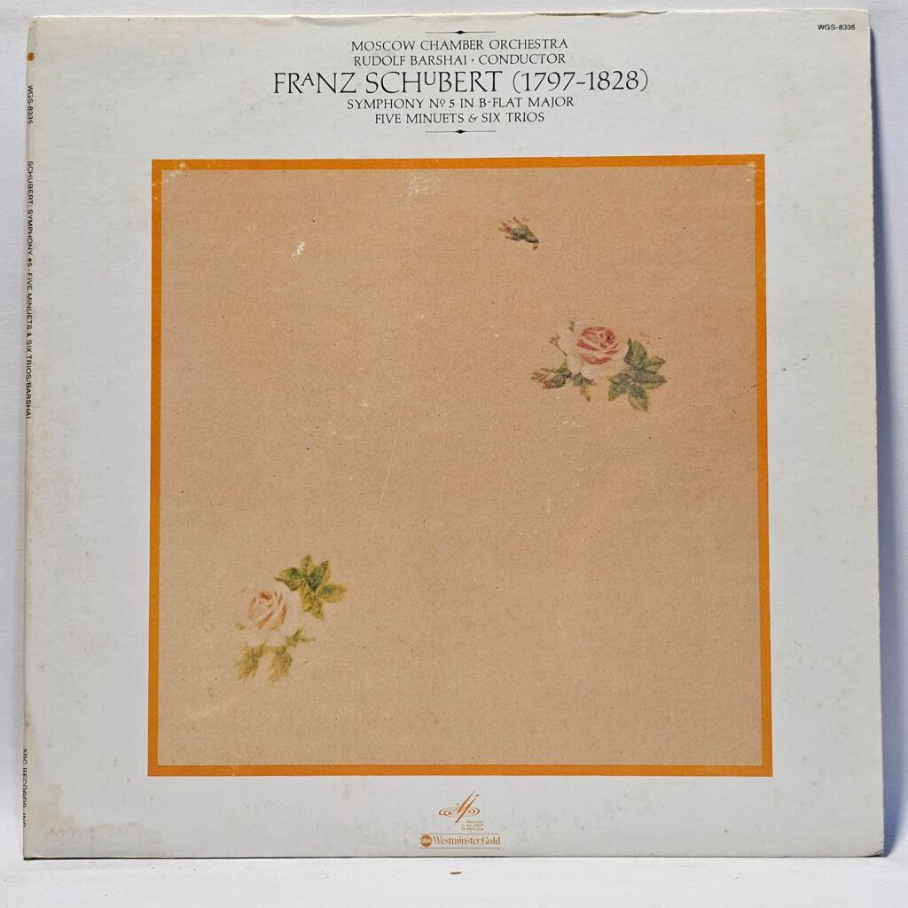 Franz Schubert Symphony No 5 In B-Flat Major 147077415209