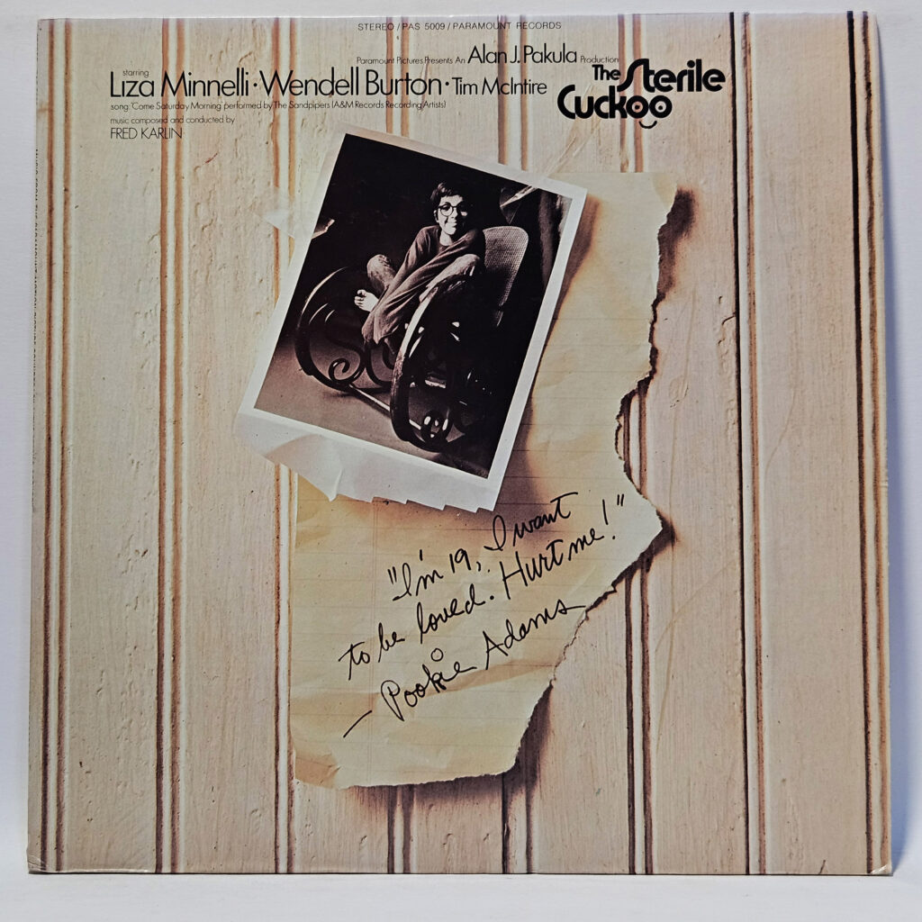 Fred Karlin The Sterile Cuckoo (Original Soundtrack Recording) 147037654158