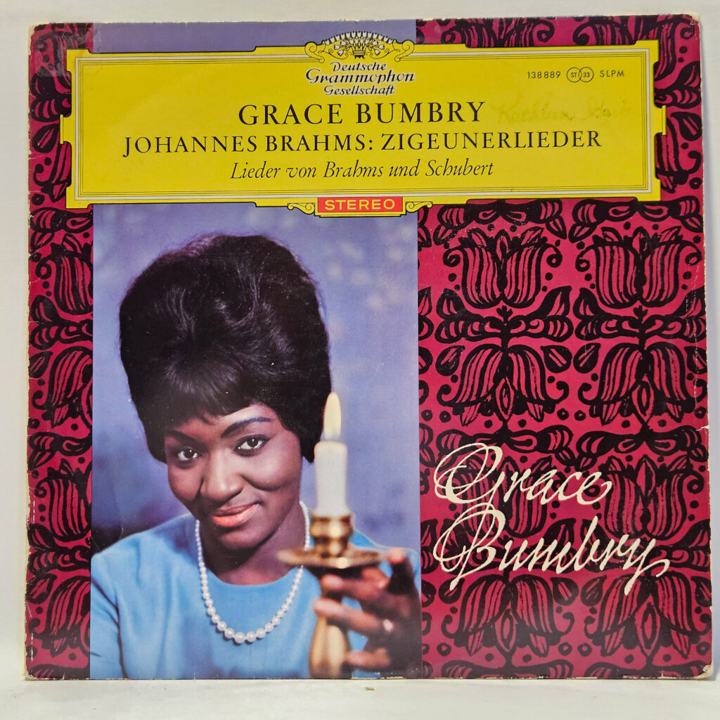 Grace Bumbry Zigeunerlieder - Lieder Von Brahms Und Schubert 147077416339