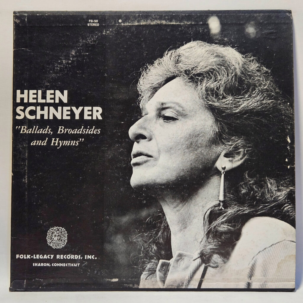 Helen Bonchek Schneyer Ballads, Broadsides And Hymns 147132315794