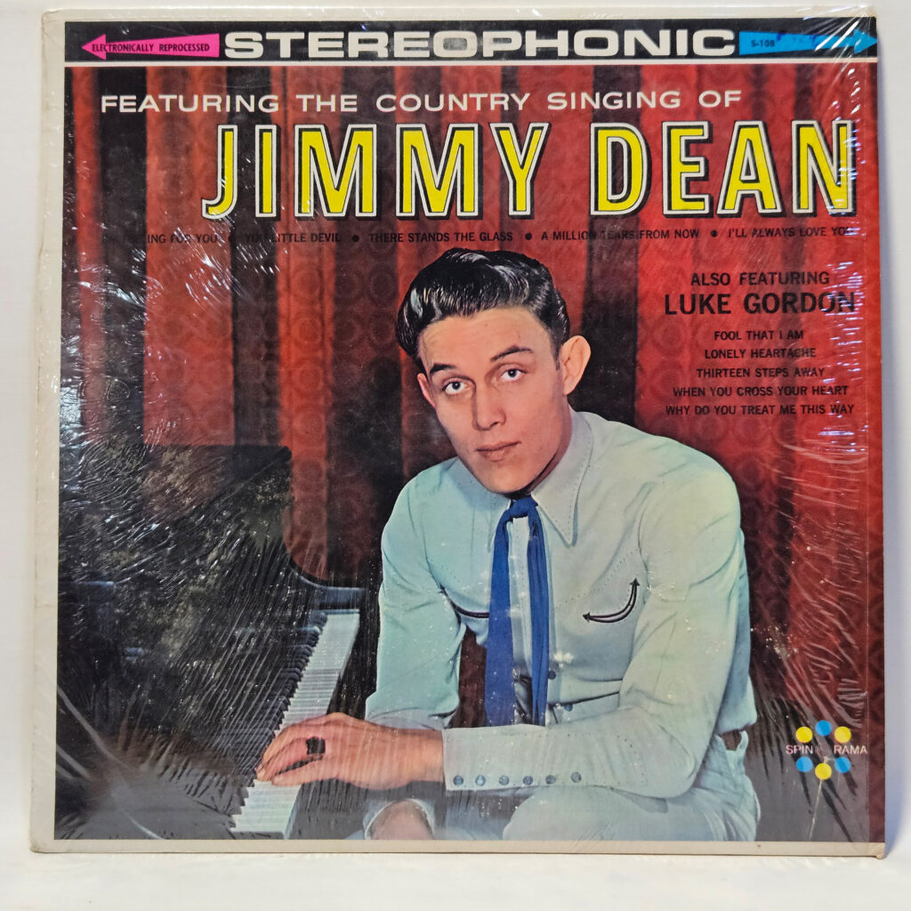 Jimmy Dean Featuring The Country Singing Of Jimmy Dean 147148122650