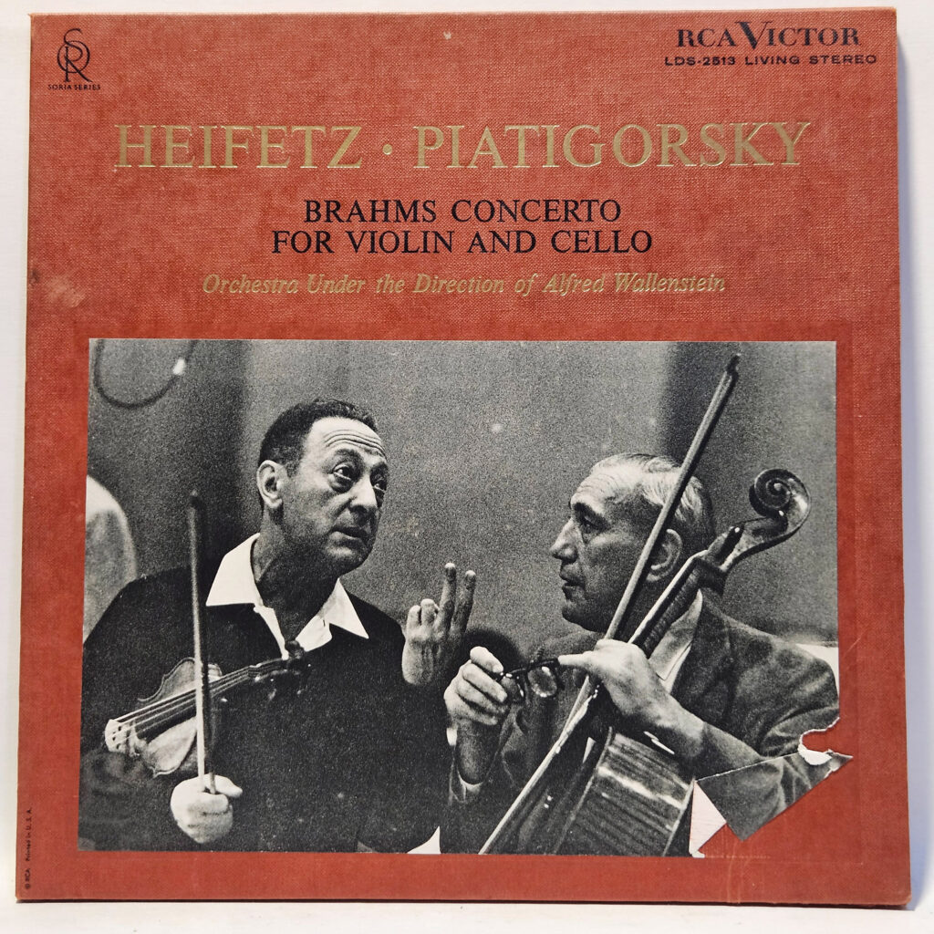 Johannes Brahms Brahms Concerto For Violin And Cello 147132317569