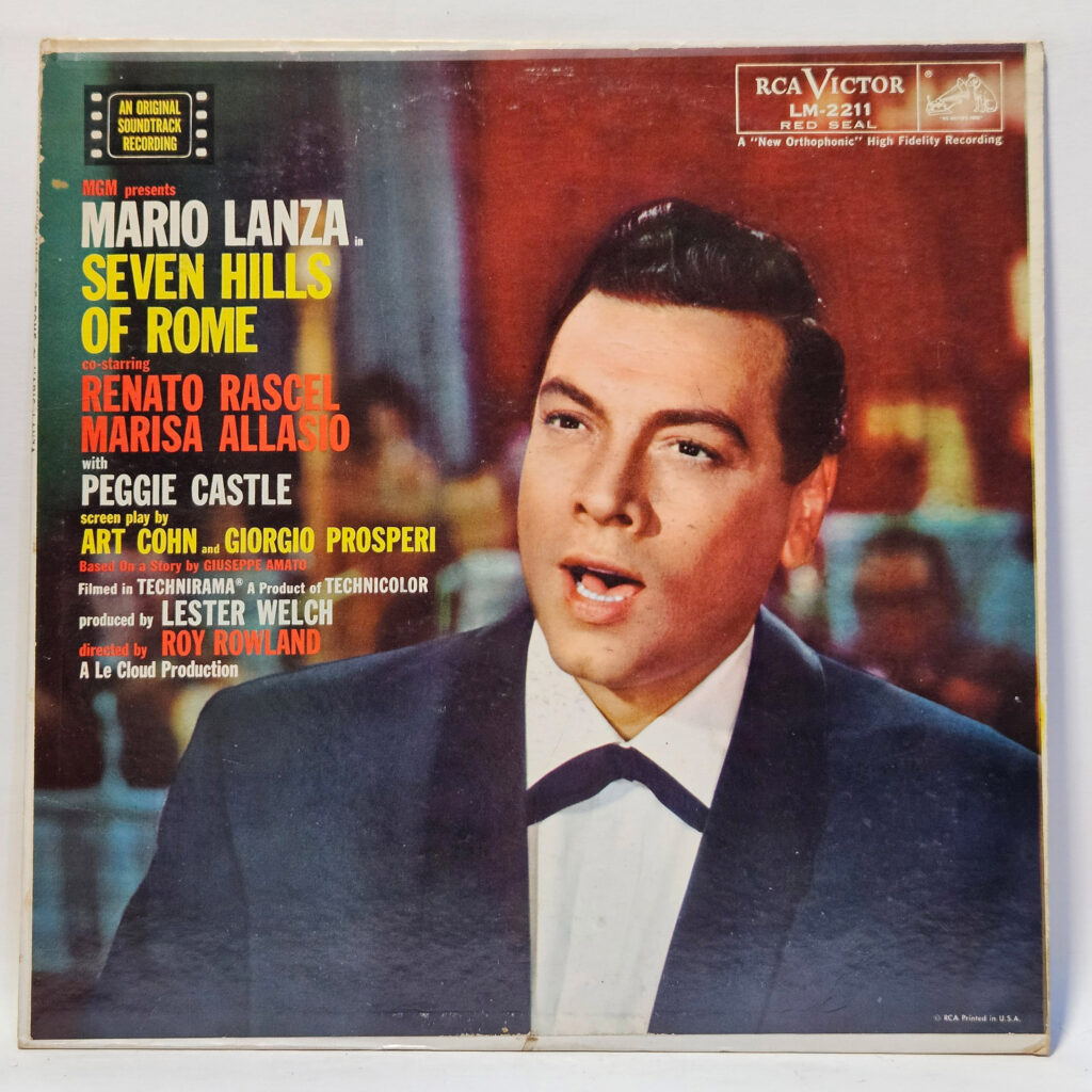 Mario Lanza Seven Hills Of Rome 147134225282