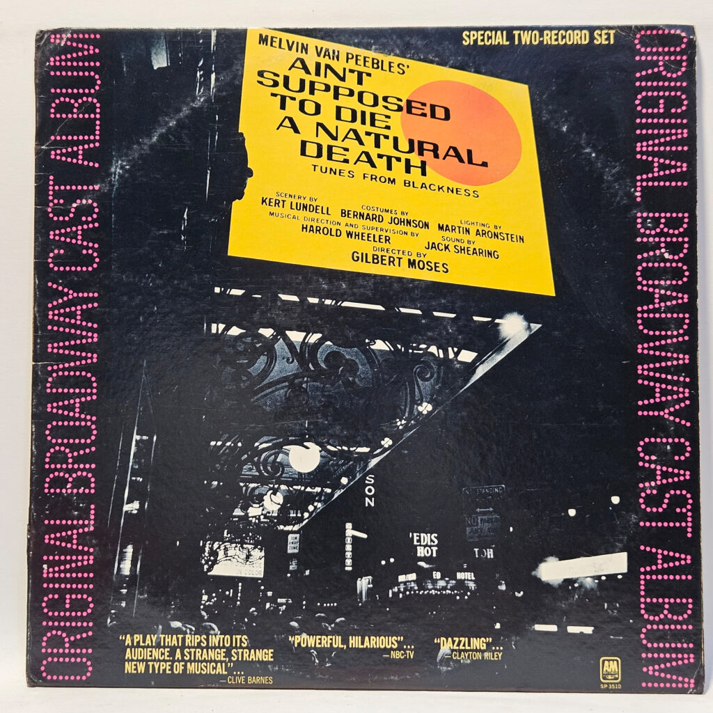 Melvin Van Peebles Ain't Supposed To Die A Natural Death (Tunes From Blackness) (Ori 147055802168