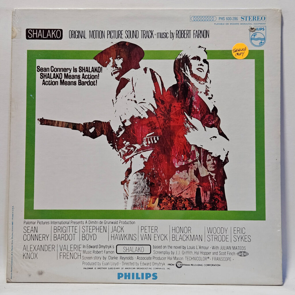 Robert Farnon Shalako (Original Motion Picture Sound Track) 147134224387