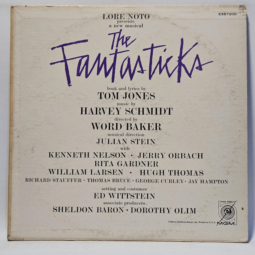 Various The Fantasticks 147155798869