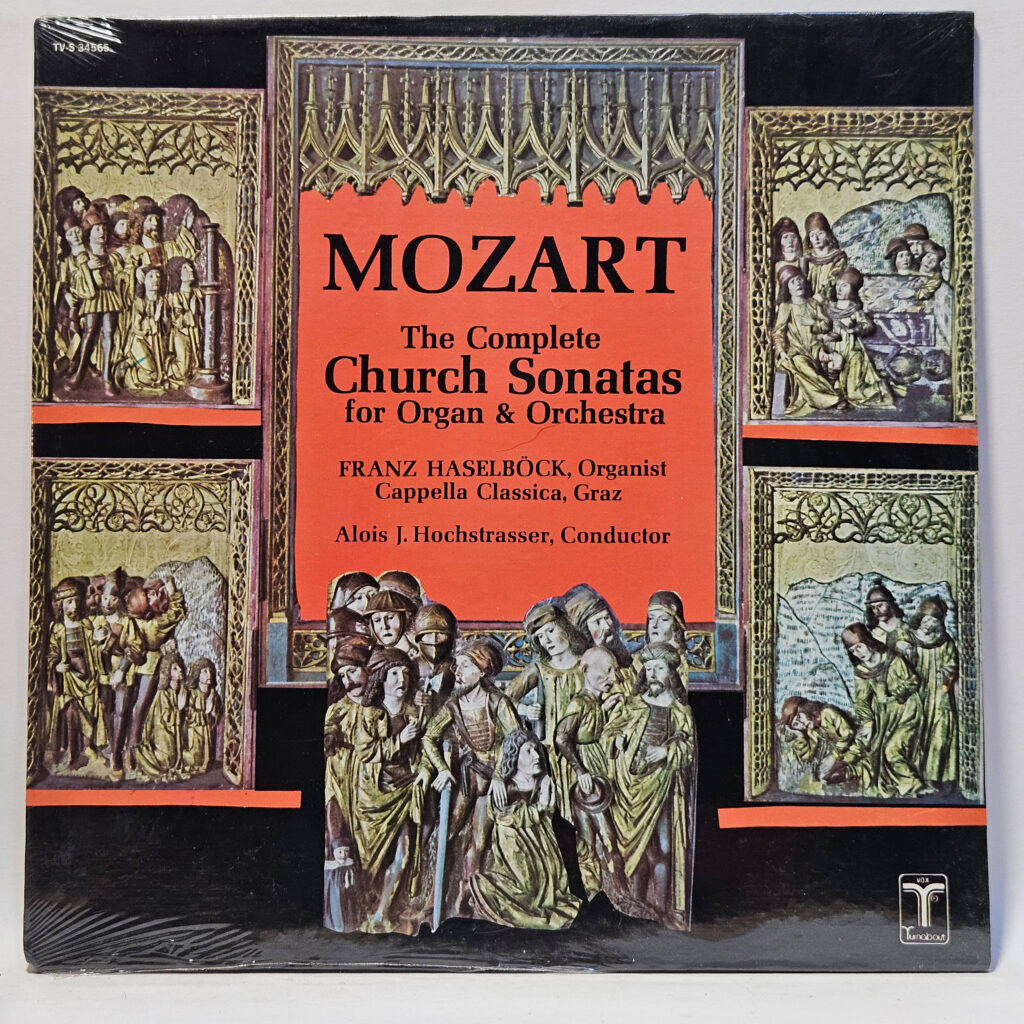 Wolfgang Amadeus Mozart The Complete Church Sonatas for Organ & Orchestra 147160853896