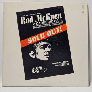 Rod McKuen - At Carnegie Hall